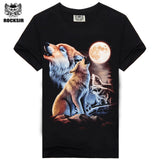 wolf men's  t shirt