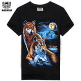 wolf men's  t shirt