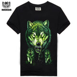 wolf men's  t shirt