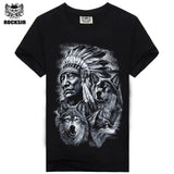 wolf men's  t shirt