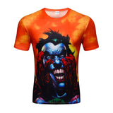 men's 3D wolf T-shirt