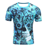 men's 3D wolf T-shirt