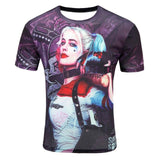 men's 3D wolf T-shirt