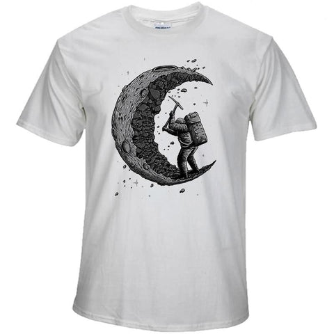 moon  men's t shirt