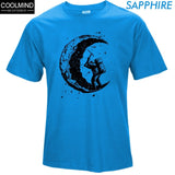 moon  men's t shirt